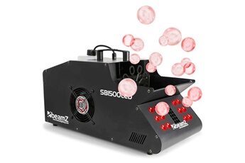 BeamZ SB1500LED - Machine à Fumée et à Bulles, 1500W, Réservoir 1,35L, Mode DMX Très bon état reconditionné disponible sur Darty