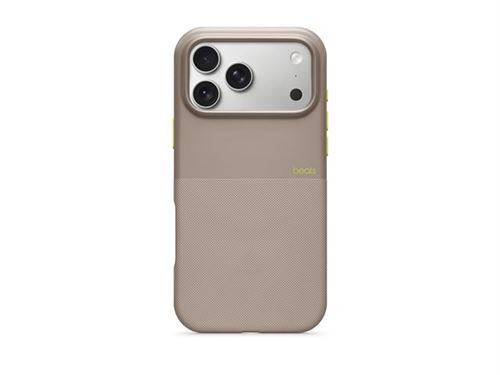 Beats - Coque de protection pour téléphone portable - robuste - contrôle de la caméra - compatibilité avec MagSafe - polyuréthane thermoplastique souple (TPU) - gris alpin - pour iPhone 17 Pro Max État correct reconditionné disponible sur Fnac