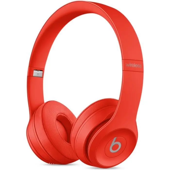 BEATS Solo3 Wireless Casque audio Bluetooth - Rouge Reconditionné - 139,00 € BEATS Solo3 Wireless Casque audio Bluetooth - Rouge Reconditionné Apple reconditionné disponible sur Cdiscount Seconde Vie