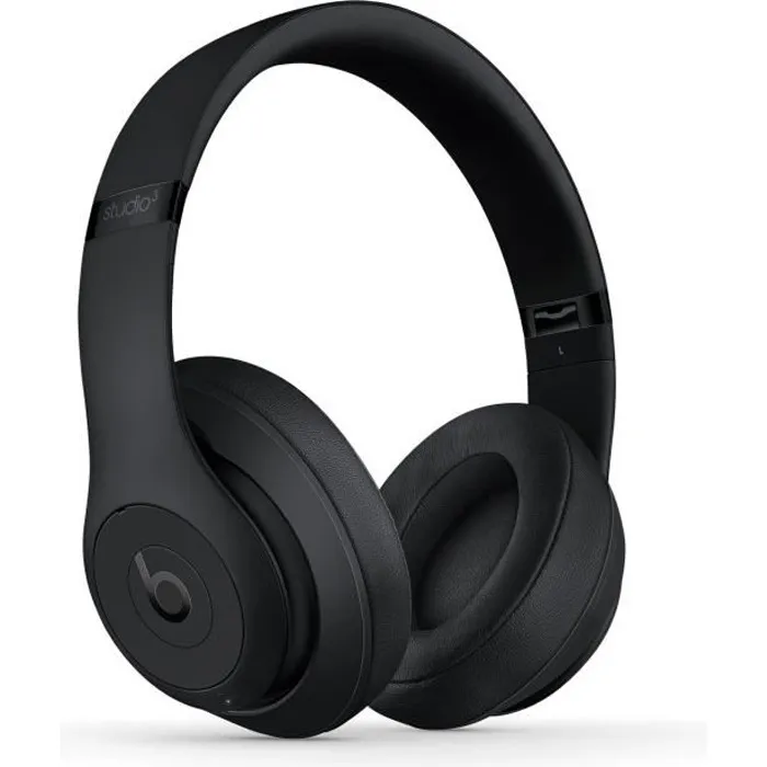 Beats Studio3 Wireless Over‑Ear Headphones - Matte Black refurbished - 92,10 € Beats Studio3 Wireless Over‑Ear Headphones - Matte Black refurbished reconditionné disponible sur Cdiscount Seconde Vie