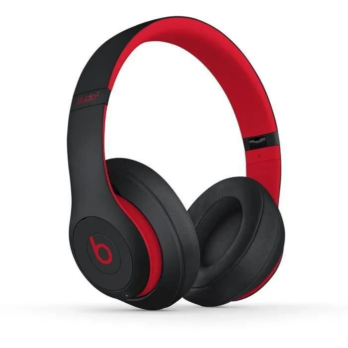 Beats Studio3 Wireless Over-Ear Headphones - The Beats Decade Collection - Defiant Black-Red - Reconditionné - Etat correct Reconditionné - 141,55 € Beats Studio3 Wireless Over-Ear Headphones - The Beats Decade Collection - Defiant Black-Red - Reconditionné - Etat correct Reconditionné Beats by Dre reconditionné disponible sur Cdiscount Seconde Vie