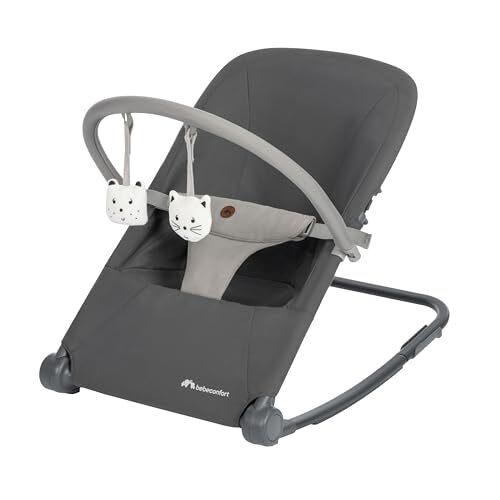 Acheter Bebeconfort aster, transat bébé, 02 ans, léger , pliable ultra compact, dossier réglable, arche de jeux amovible, harnais à 3 points, mode fixe, tinted graphite - 36,31 € Bebeconfort aster, transat bébé, 02 ans, léger , pliable ultra compact, dossier réglable, arche de jeux amovible, harnais à 3 points, mode fixe, tinted graphite reconditionné disponible sur Label Emmaüs