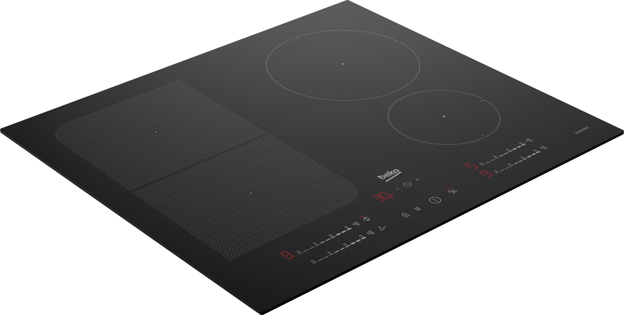 Beko HII 64791 UFT Plaque à induction noir Parfait état Beko reconditionné disponible sur Refurbed