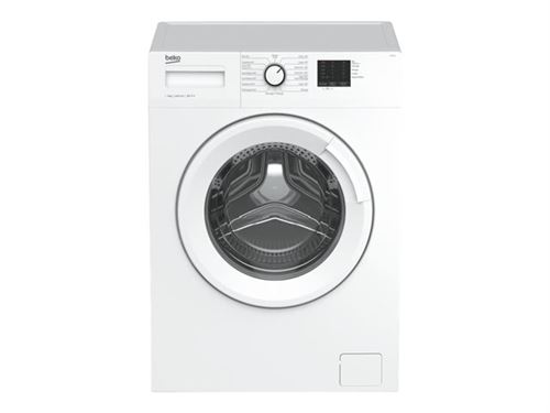 Beko LLF06W2 - Machine à laver - largeur : 60 cm - profondeur : 44 cm - hauteur : 84 cm - chargement frontal - 39 litres - 6 kg - 1200 tours/min - blanc État correct Beko reconditionné disponible sur Fnac