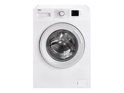 Beko LLF08W3 - Machine à laver - largeur : 60 cm - profondeur : 54 cm - hauteur : 84 cm - chargement frontal - 55 litres - 8 kg - 1200 tours/min - blanc État correct Beko reconditionné disponible sur Fnac