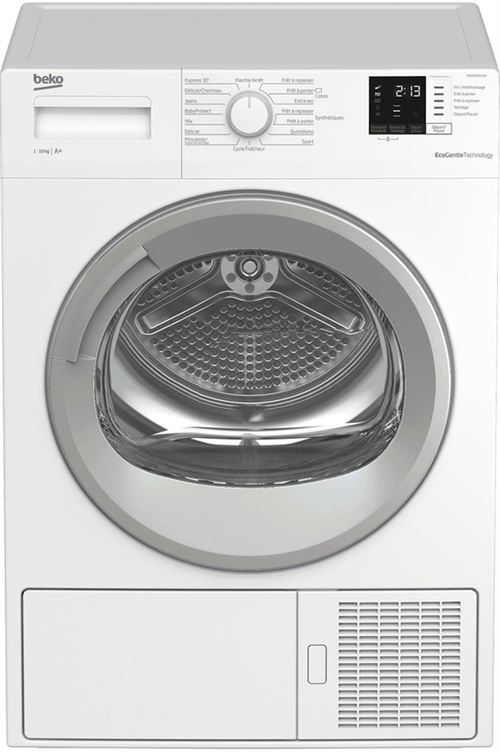 Beko SLP10WS2 - Sèche-linge - largeur : 59.7 cm - profondeur : 63.3 cm - hauteur : 84.6 cm - chargement frontal - blanc État correct Beko reconditionné disponible sur Fnac | Dero