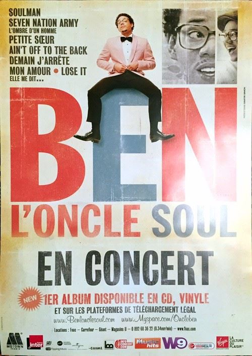 Ben l'Oncle Soul - 40x60 cm - AFFICHE / POSTER État correct reconditionné disponible sur Fnac
