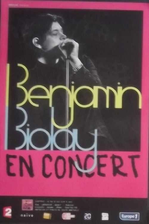 Benjamin BIOLAY - 40x60 cm - AFFICHE / POSTER État correct reconditionné disponible sur Fnac