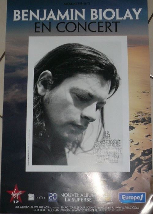 Benjamin BIOLAY - 40x60 cm - AFFICHE / POSTER État correct N/A reconditionné disponible sur Fnac