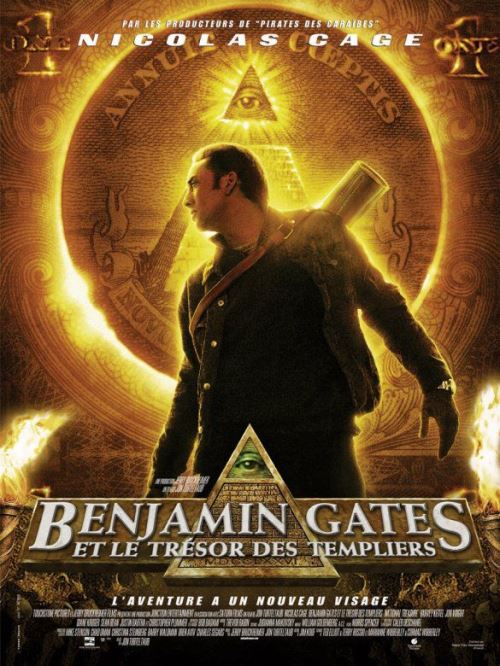 Benjamin Gates Et Le Trésor Des Templiers AFFICHE CINEMA ORIGINALE État correct reconditionné disponible sur Fnac