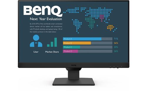 BenQ BL2490 écran plat de PC 60,5 cm (23.8"") 1920 x 1080 pixels Full HD Noir État correct BenQ reconditionné disponible sur Fnac
