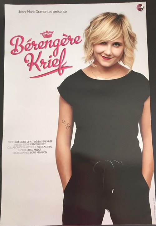Acheter Bérengère KRIEF - 40x60 cm - AFFICHE / POSTER État correct - 11,99 € Bérengère KRIEF - 40x60 cm - AFFICHE / POSTER État correct N/A reconditionné disponible sur Fnac