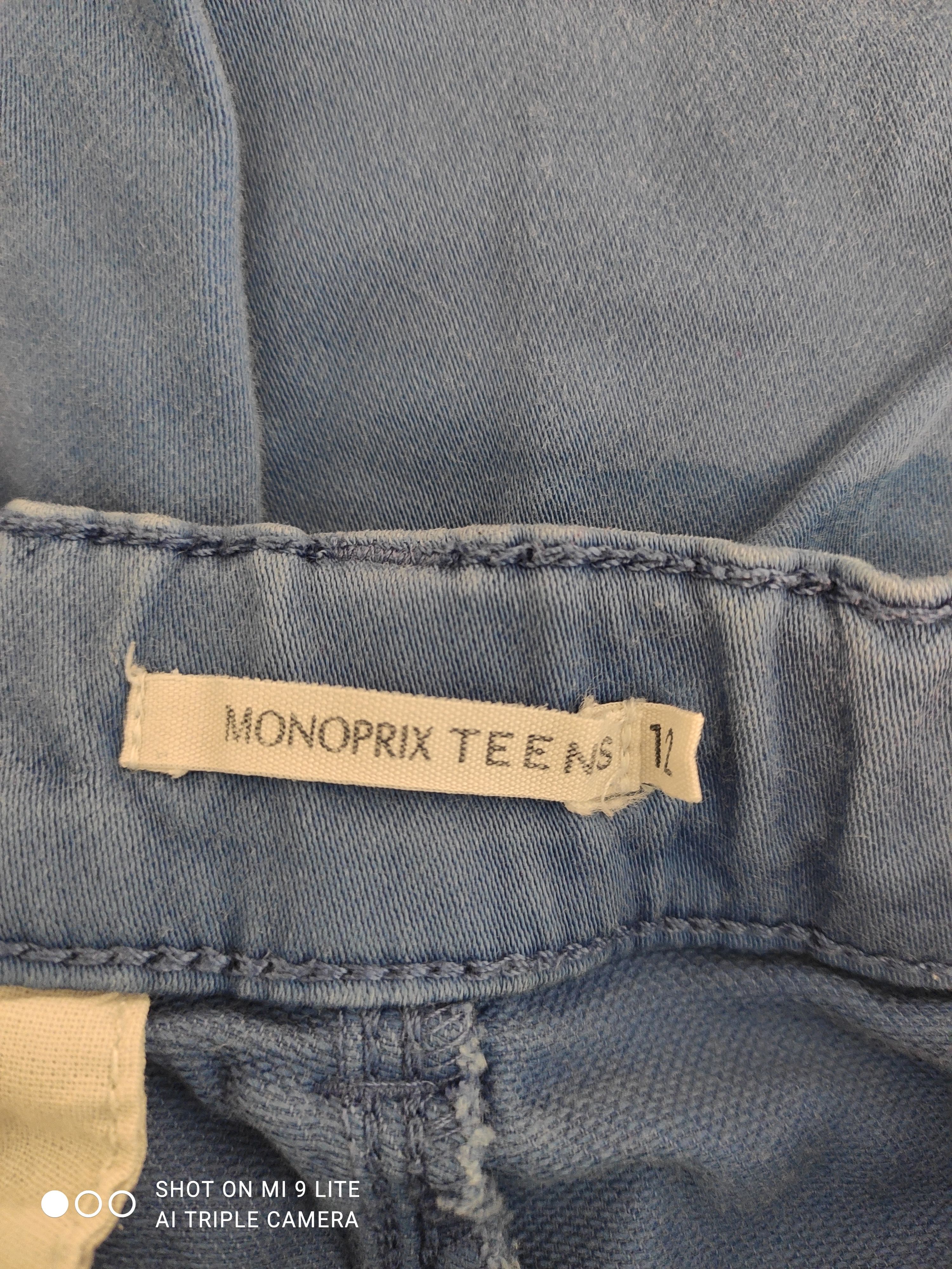 Voir photo 3 de Bermuda chino bleu en coton – MONOPRIX TEENS – 12 ans Bermuda chino bleu en coton – MONOPRIX TEENS – 12 ans Très bon état reconditionné photo 3