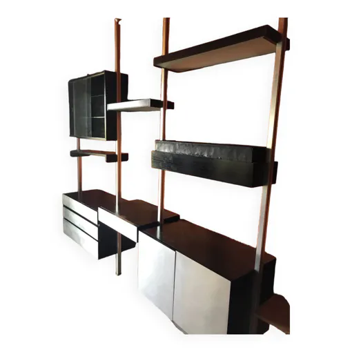 Bibliothque par Michel Ducaroypour ligne roset argent Bon état reconditionné disponible sur Rakuten