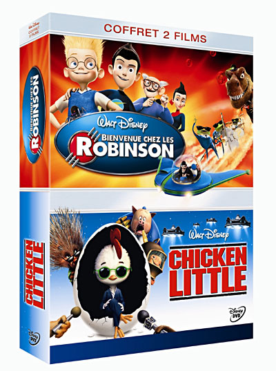 Bienvenue chez les Robinson - Chicken Little - Coffret État correct - 65,26 € Bienvenue chez les Robinson - Chicken Little - Coffret État correct reconditionné disponible sur Fnac