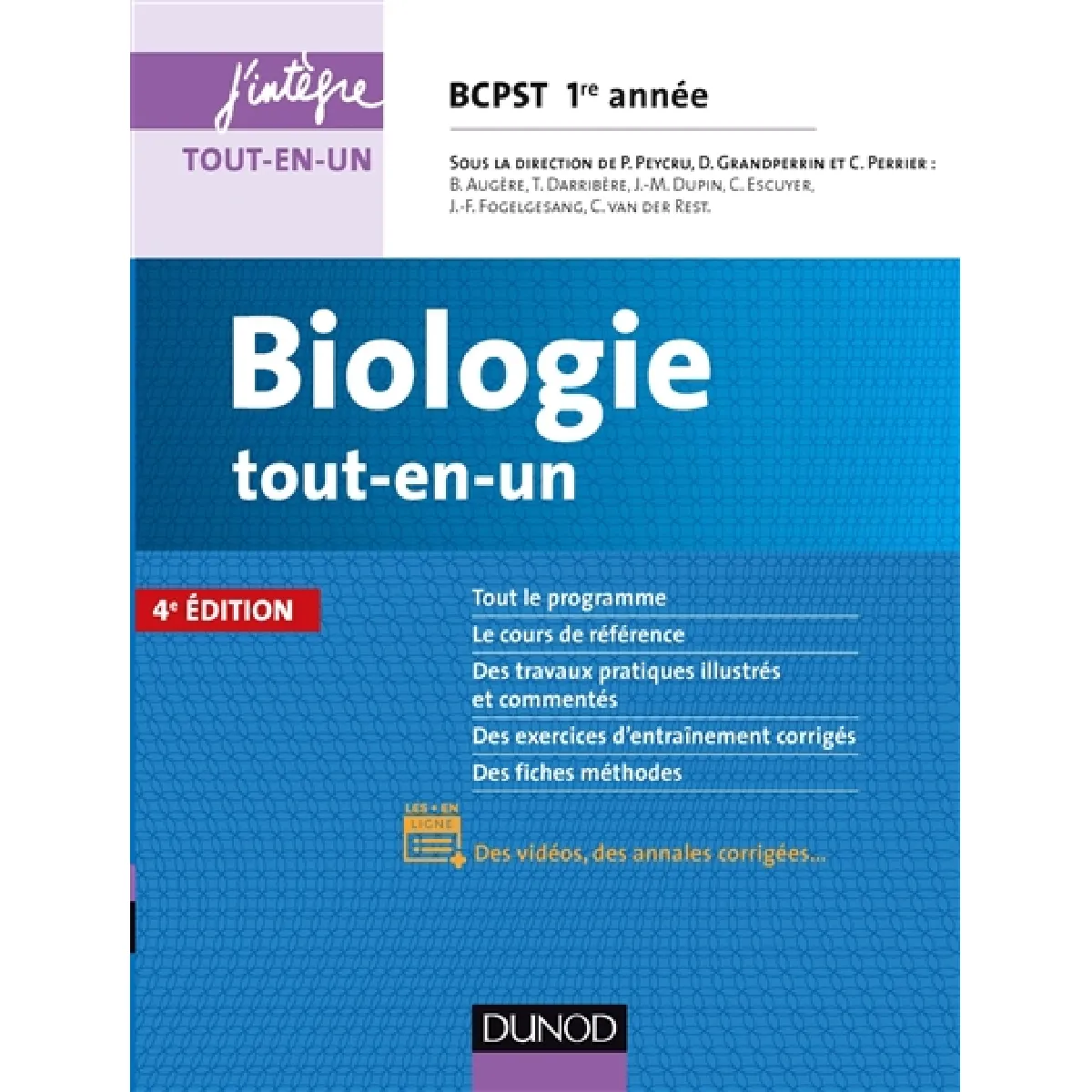 Acheter Biologie tout-en-un BCPST 1re année État correct - 10,83 € Biologie tout-en-un BCPST 1re année État correct N/A (Il ne s'agit pas d'une marque reconditionné disponible sur Rue du Commerce Seconde Vie