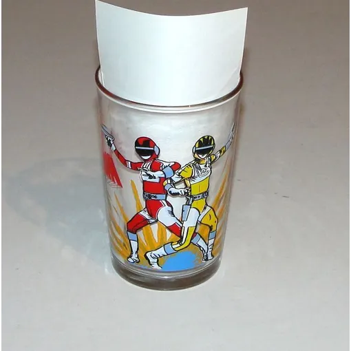 Bioman Verre Manga Bioman Force Rouge Et Jaune Bon état reconditionné disponible sur Rakuten