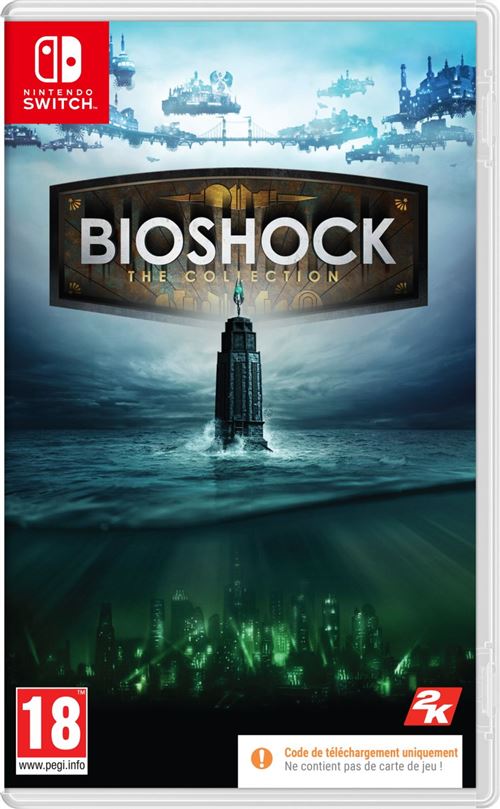 Bioshock The Collection Edition Code in a Box Nintendo Switch État correct reconditionné disponible sur Fnac