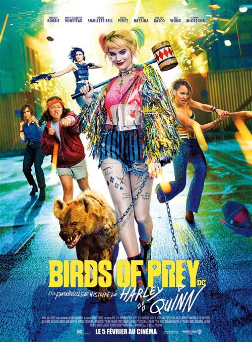 Birds of Prey - 2020 - Margot Robbie, Mary Elizabeth Winstead - 40x60cm - Affiche de cinéma originale pliée État correct reconditionné disponible sur Fnac