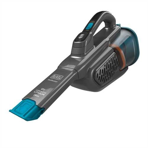 Black & Decker Dustbuster aspirateur Noir, Bleu Sac à poussière - Très bon état Très bon état Black & Decker reconditionné disponible sur Pixmania