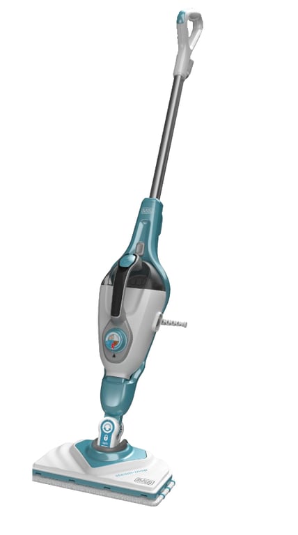 Black & Decker Steam-Mop Steam mop 0,5 L 1600 W Bleu, Blanc - Excellent état Parfait état reconditionné disponible sur Pixmania