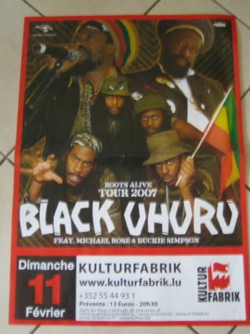 Acheter Black Uhuru - 50x70 cm - AFFICHE / POSTER État correct - 17,99 € Black Uhuru - 50x70 cm - AFFICHE / POSTER État correct N/A reconditionné disponible sur Fnac