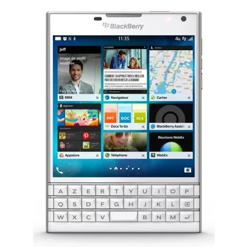 BlackBerry Passport 32 Go Blanc Bon état reconditionné disponible sur Rakuten