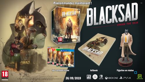 Blacksad Under the Skin Edition Collector Nintendo Switch État correct Just for Games reconditionné disponible sur Fnac