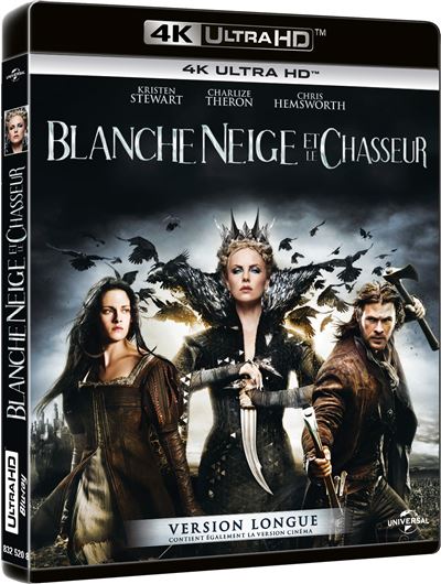 Blanche-Neige et le chasseur Blu-ray 4K Ultra HD État correct reconditionné disponible sur Fnac