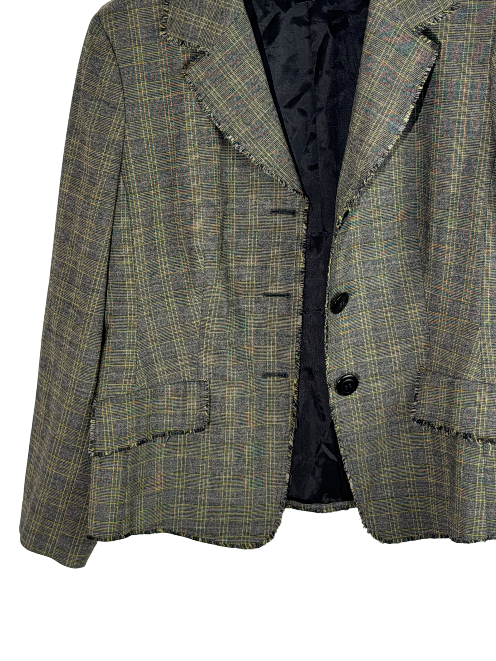 Voir photo 2 de Blazer à carreaux Elena miro élégant classique ♻️ Blazer à carreaux Elena miro élégant classique ♻️ Très bon état reconditionné photo 2