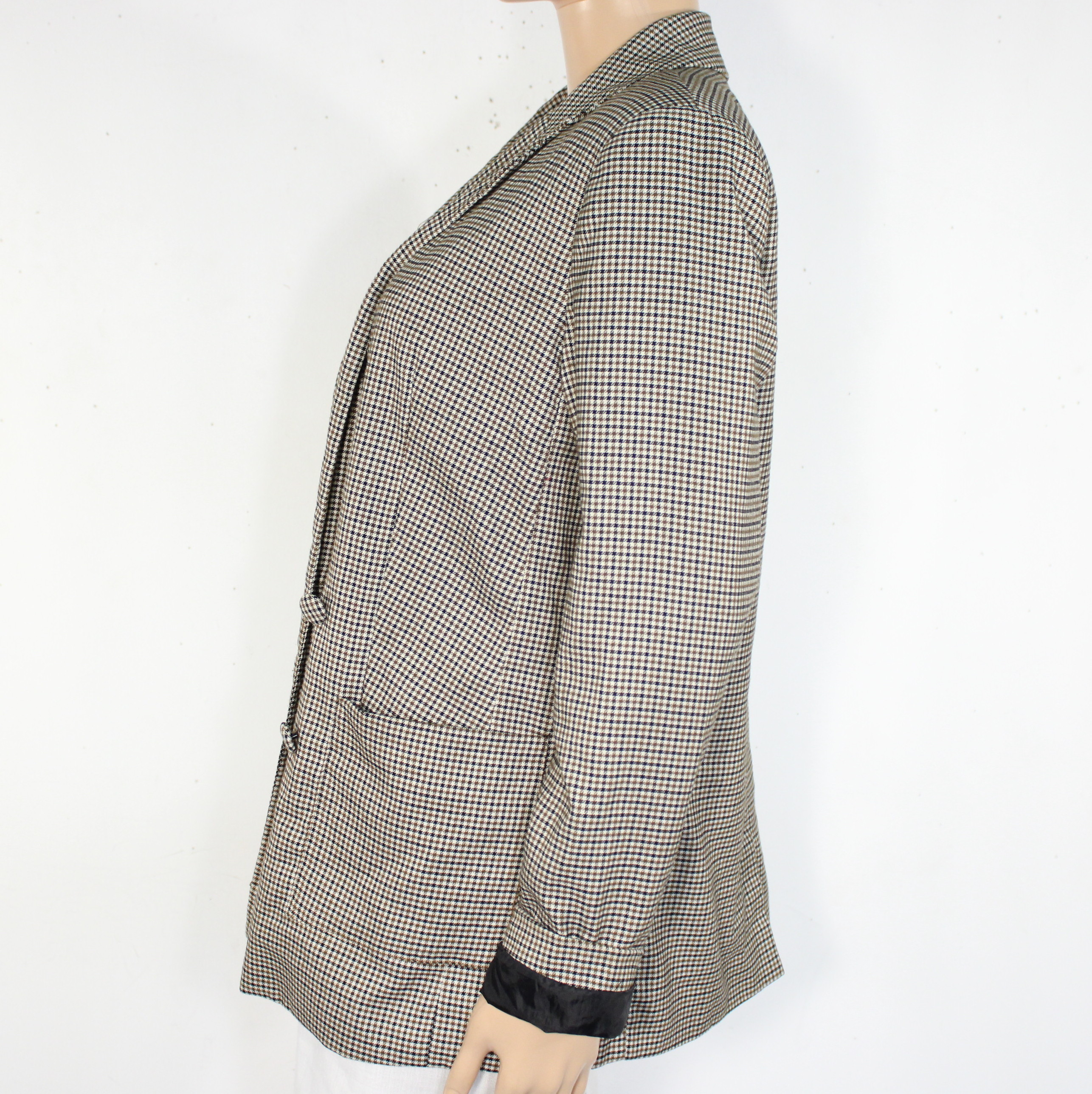 Voir photo 4 de Blazer Femme à Carreaux Marron/Ecru KIABI Taille 40 Blazer Femme à Carreaux Marron/Ecru KIABI Taille 40 Très bon état reconditionné photo 4