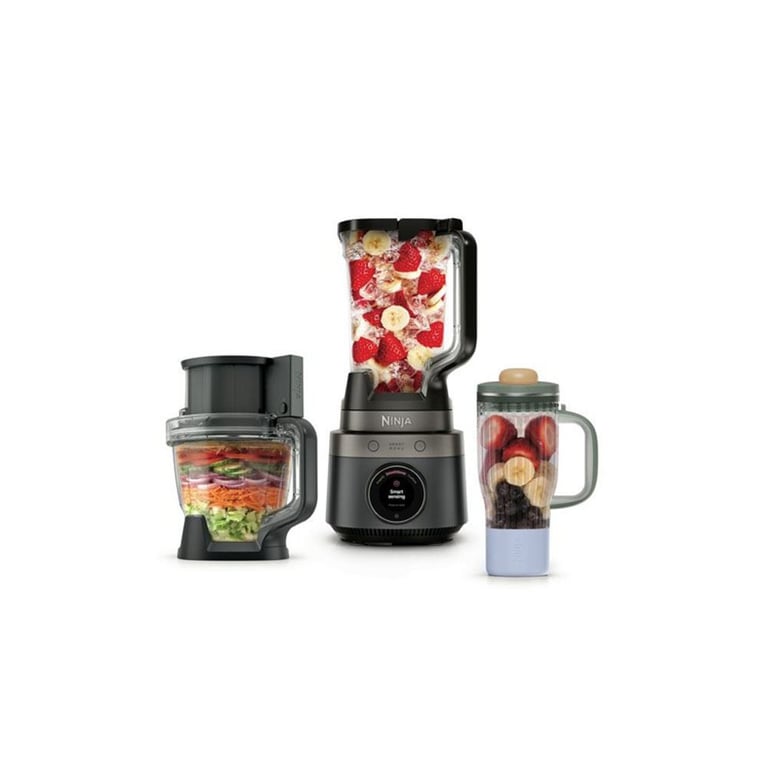 Blender 3-en-1 NINJA CrushBoss LB401EUBK 1200 W 2,1 L Onyx Black - Excellent état Parfait état Ninja reconditionné disponible sur Pixmania