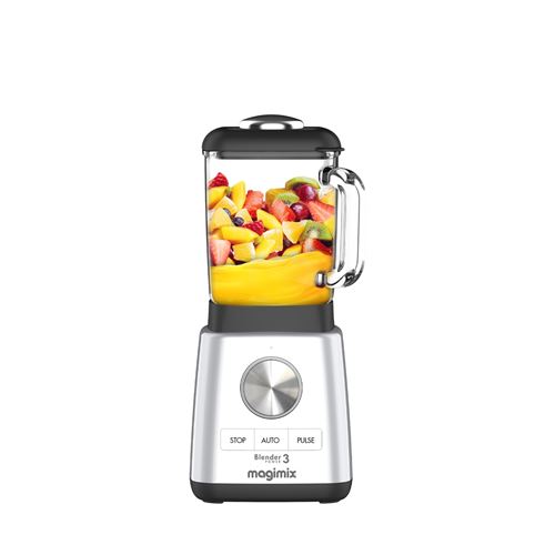 Blender Magimix Power 3 1000 W Argent et Noir État correct Magimix reconditionné disponible sur Fnac