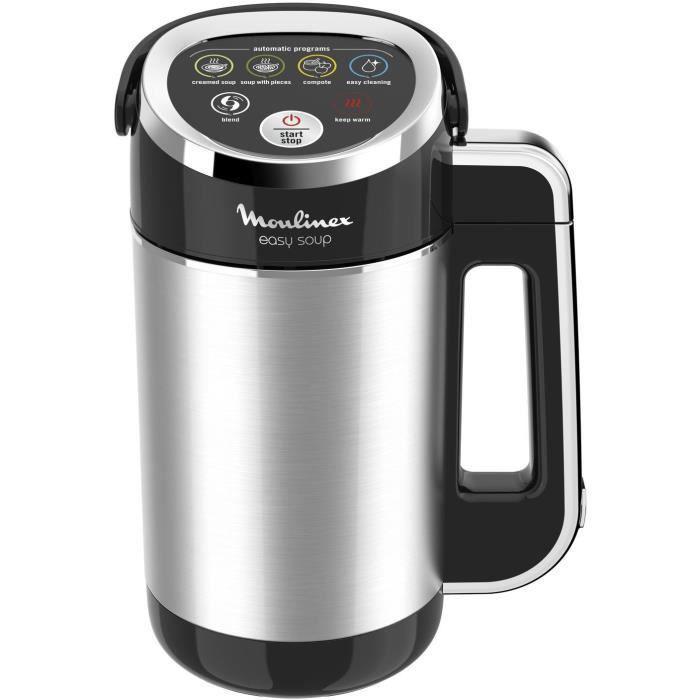 Voir photo 3 de Blender Mixeur Moulinex Easy Soup LM841810 L - Noir/Argent | Dero Blender Mixeur Moulinex Easy Soup LM841810 L - Noir/Argent Reconditionné Moulinex reconditionné photo 3 | Dero