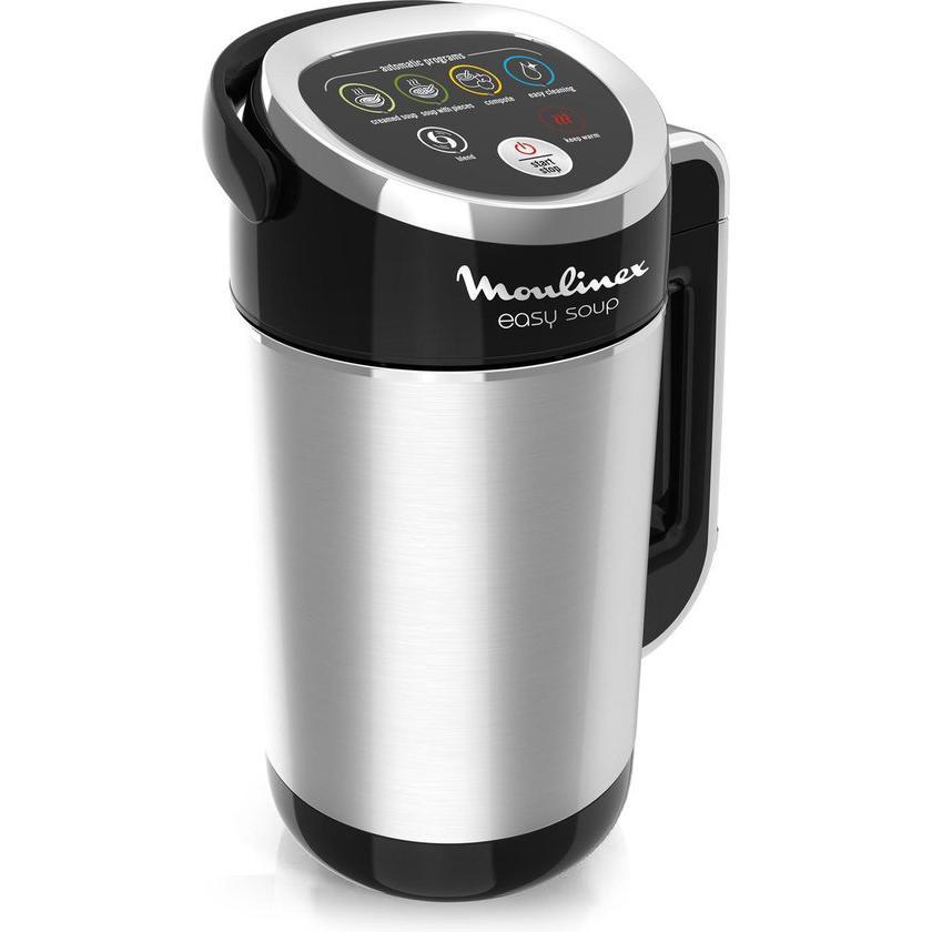 Voir photo 1 de Blender Mixeur Moulinex Easy Soup LM841810 L - Noir/Argent | Dero Blender Mixeur Moulinex Easy Soup LM841810 L - Noir/Argent Reconditionné Moulinex reconditionné | Dero