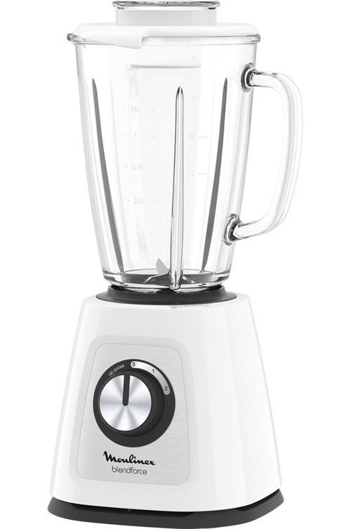Blender Moulinex Blendforce LM436110 800 W avec mini hachoir Blanc État correct Moulinex reconditionné disponible sur Fnac