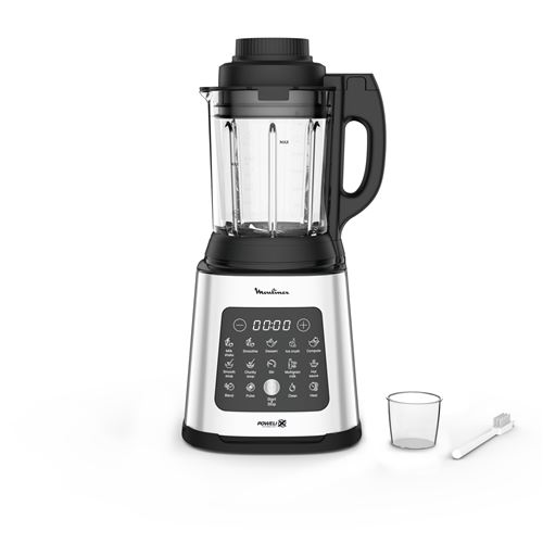 Blender Moulinex Perfectmix Cook LM835D10 1400 W Argent et Noir État correct Moulinex reconditionné disponible sur Fnac