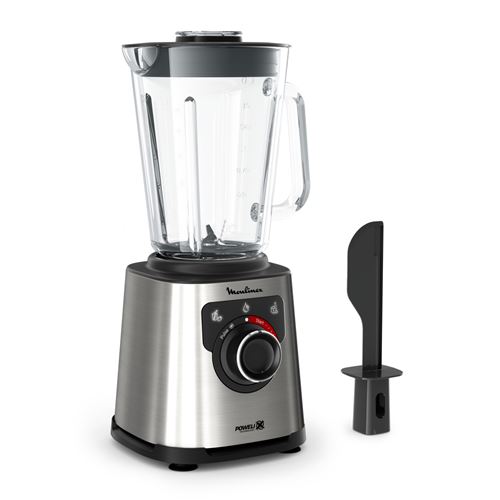 Blender Moulinex PerfectMix+ LM871D10 1200 W Noir et Métal État correct Moulinex reconditionné disponible sur Fnac