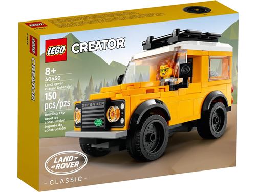 Blocs LEGO CREATOR 40650 Land Rover Classic Defender État correct - 74,99 € Blocs LEGO CREATOR 40650 Land Rover Classic Defender État correct N/A reconditionné disponible sur Fnac