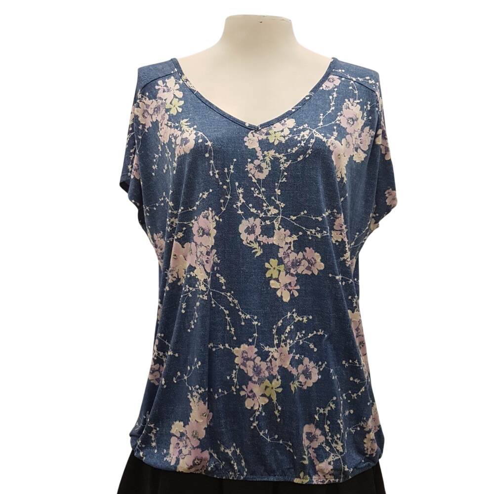 Acheter Blouse bleue à fleurs - ARMAND THIERY - Taille 42 (ESTIMEE) Bon état - 11,00 € Blouse bleue à fleurs - ARMAND THIERY - Taille 42 (ESTIMEE) Bon état reconditionné disponible sur Label Emmaüs