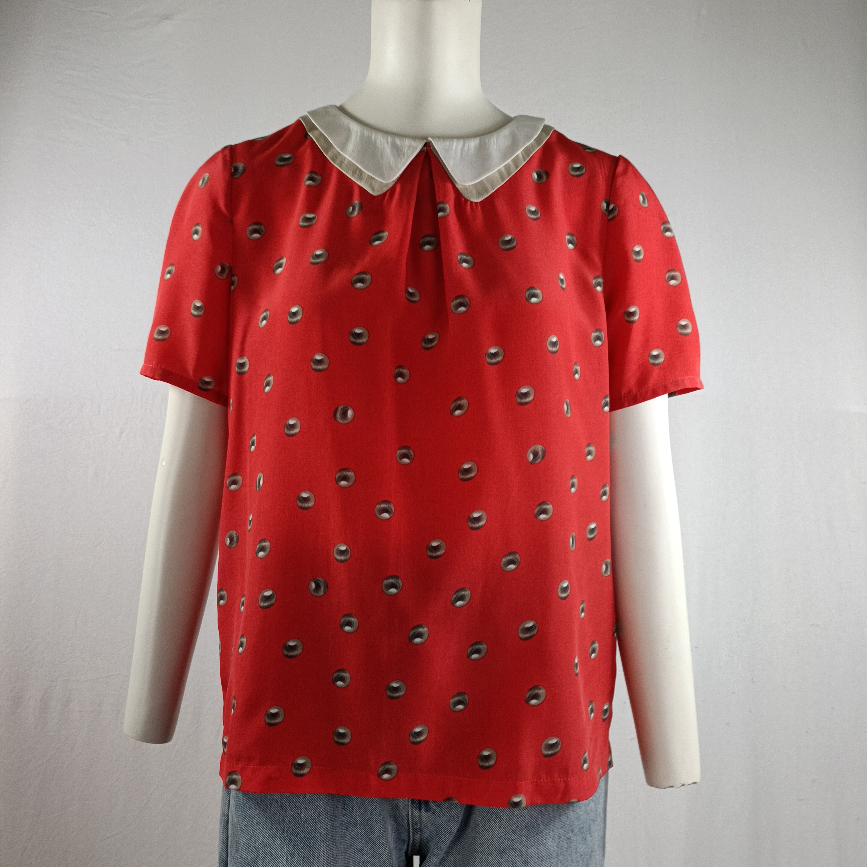 Acheter Blouse col claudine - See U soon - Taille S Très bon état - 11,20 € Blouse col claudine - See U soon - Taille S Très bon état reconditionné disponible sur Label Emmaüs