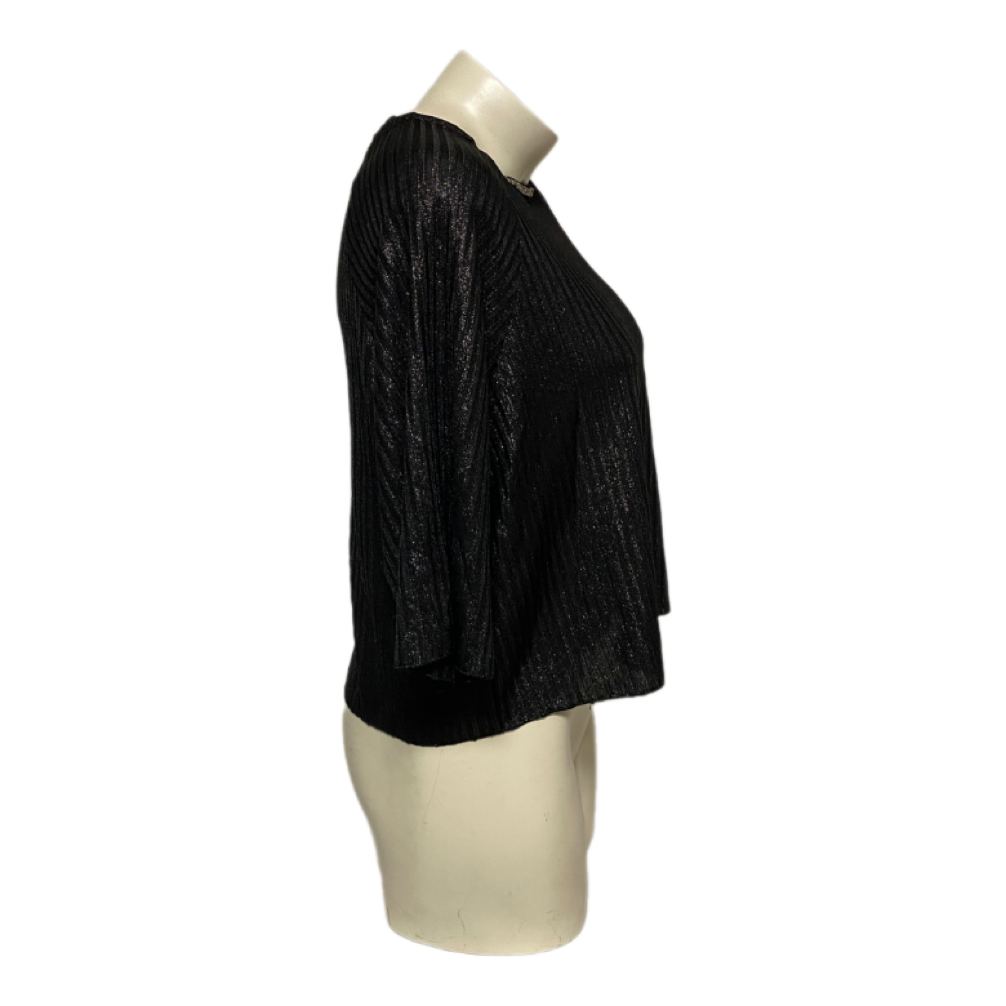 Voir photo 4 de Blouse Femme à Manches Longues et argenté effet paillettes - MANGO - S Blouse Femme à Manches Longues et argenté effet paillettes - MANGO - S Très bon état reconditionné photo 4