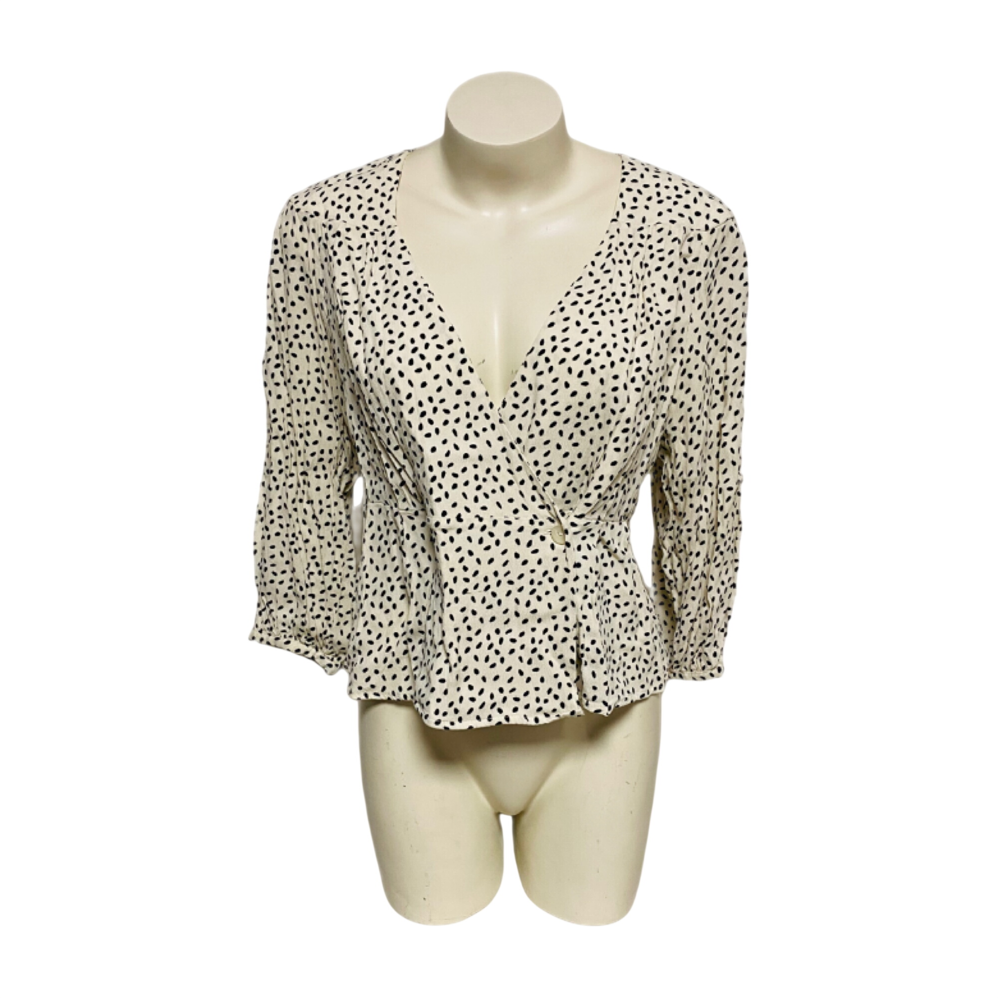 Acheter Blouse Femme à Manches Longues - MANGO - L Très bon état - 11,00 € Blouse Femme à Manches Longues - MANGO - L Très bon état reconditionné disponible sur Label Emmaüs