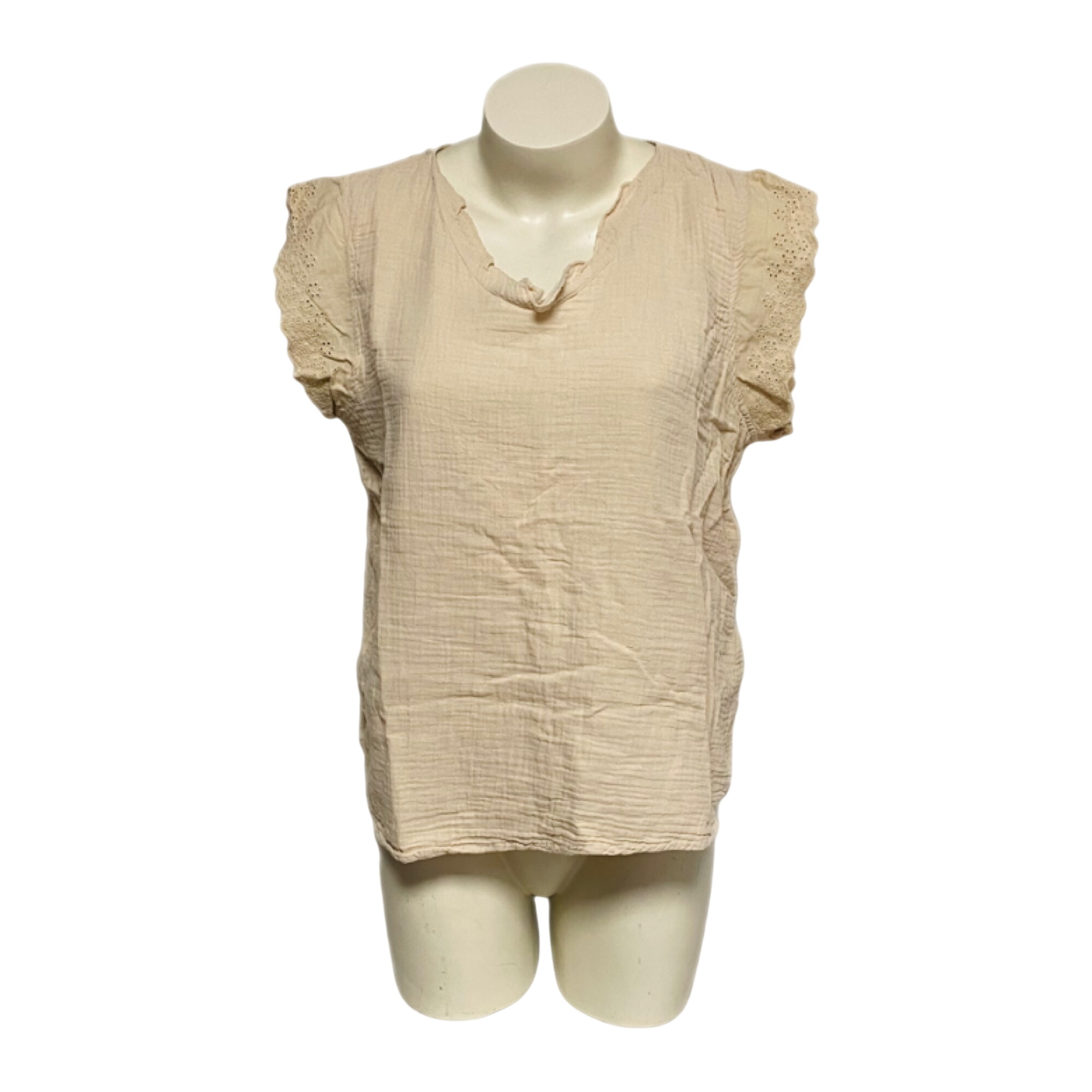 Blouse Femme Sans Manches - ONLY - XL Très bon état - 10,00 € Blouse Femme Sans Manches - ONLY - XL Très bon état reconditionné disponible sur Label Emmaüs