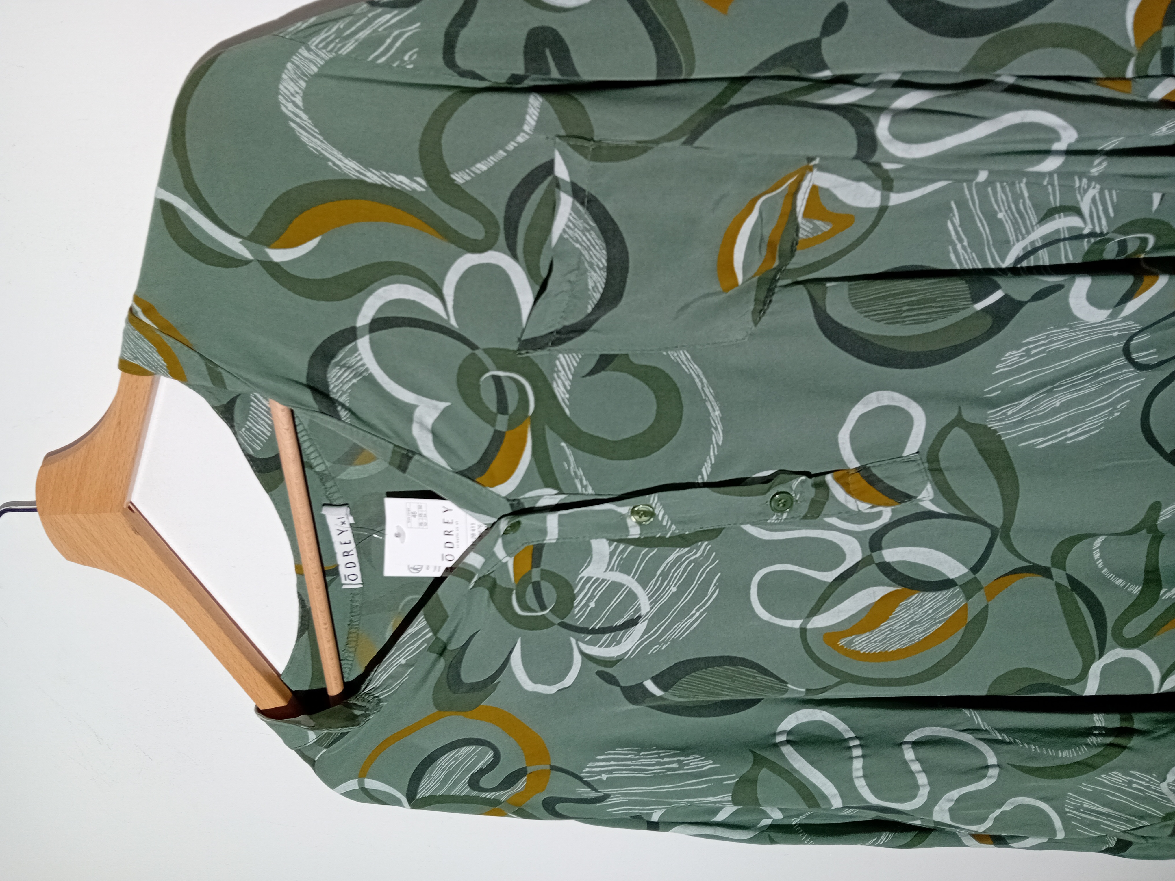 Voir photo 3 de Blouse Fluide Imprimé Floral Vert Odrey Xl (T4655) Blouse Fluide Imprimé Floral Vert Odrey Xl (T4655) Parfait état reconditionné photo 3