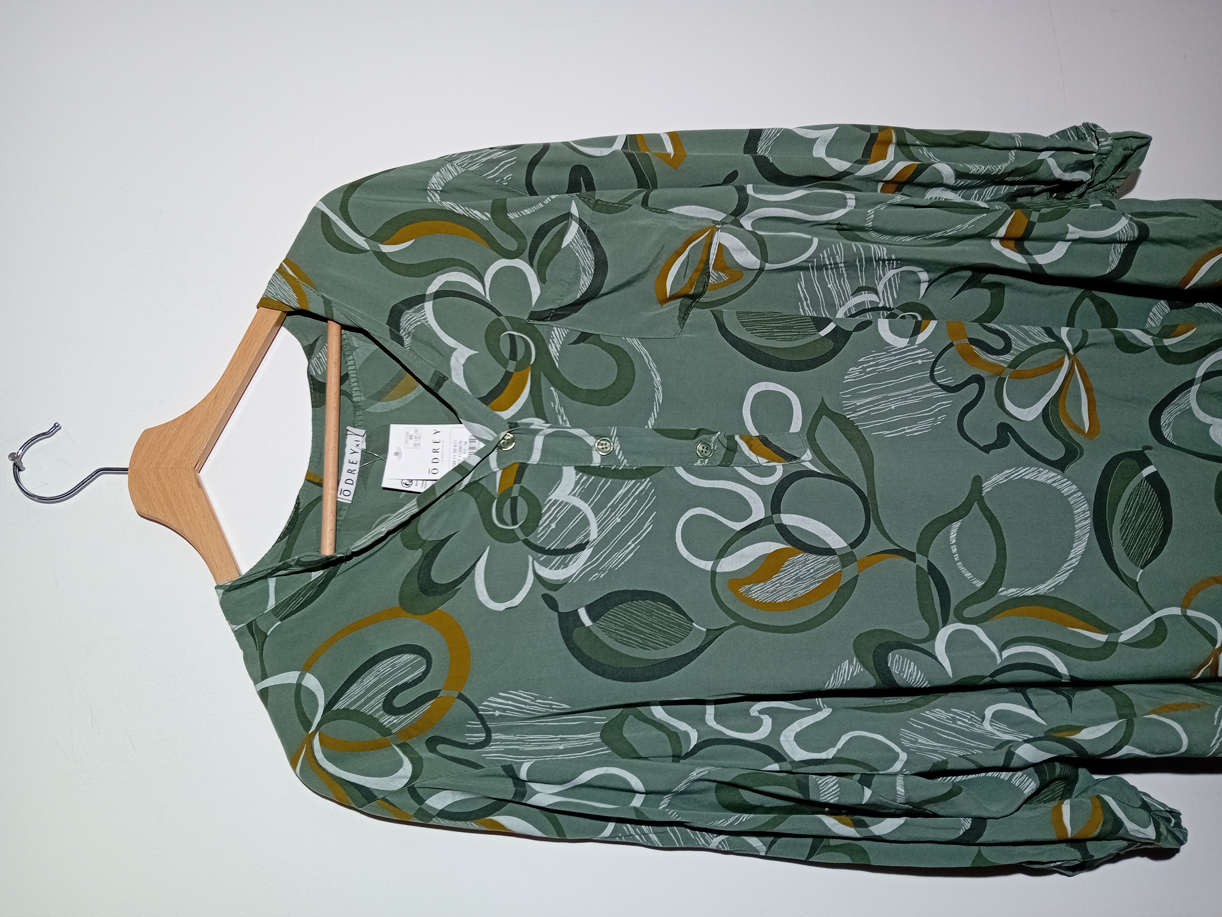 Voir photo 4 de Blouse Fluide Imprimé Floral Vert Odrey Xl (T4655) Blouse Fluide Imprimé Floral Vert Odrey Xl (T4655) Parfait état reconditionné photo 4