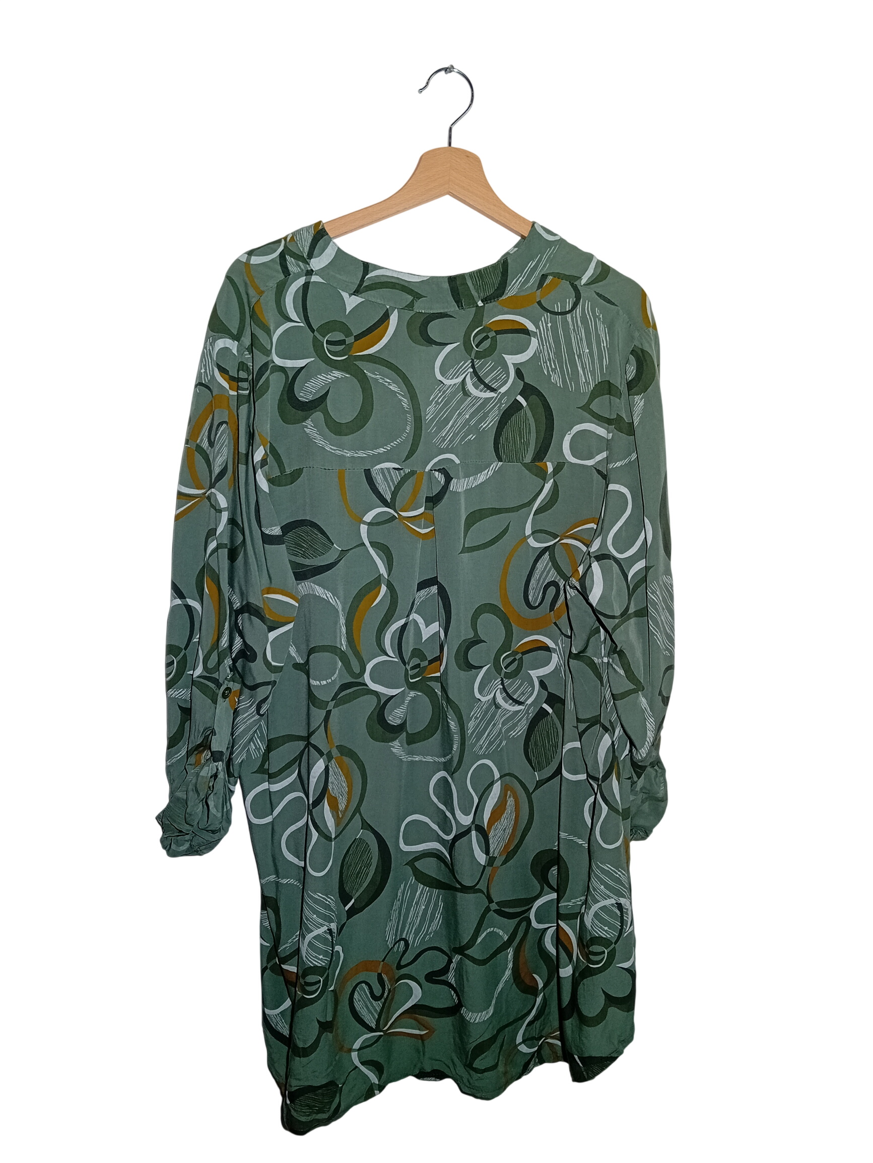 Acheter Blouse Fluide Imprimé Floral Vert Odrey Xl (T4655) Parfait état - 10,00 € Blouse Fluide Imprimé Floral Vert Odrey Xl (T4655) Parfait état reconditionné disponible sur Label Emmaüs