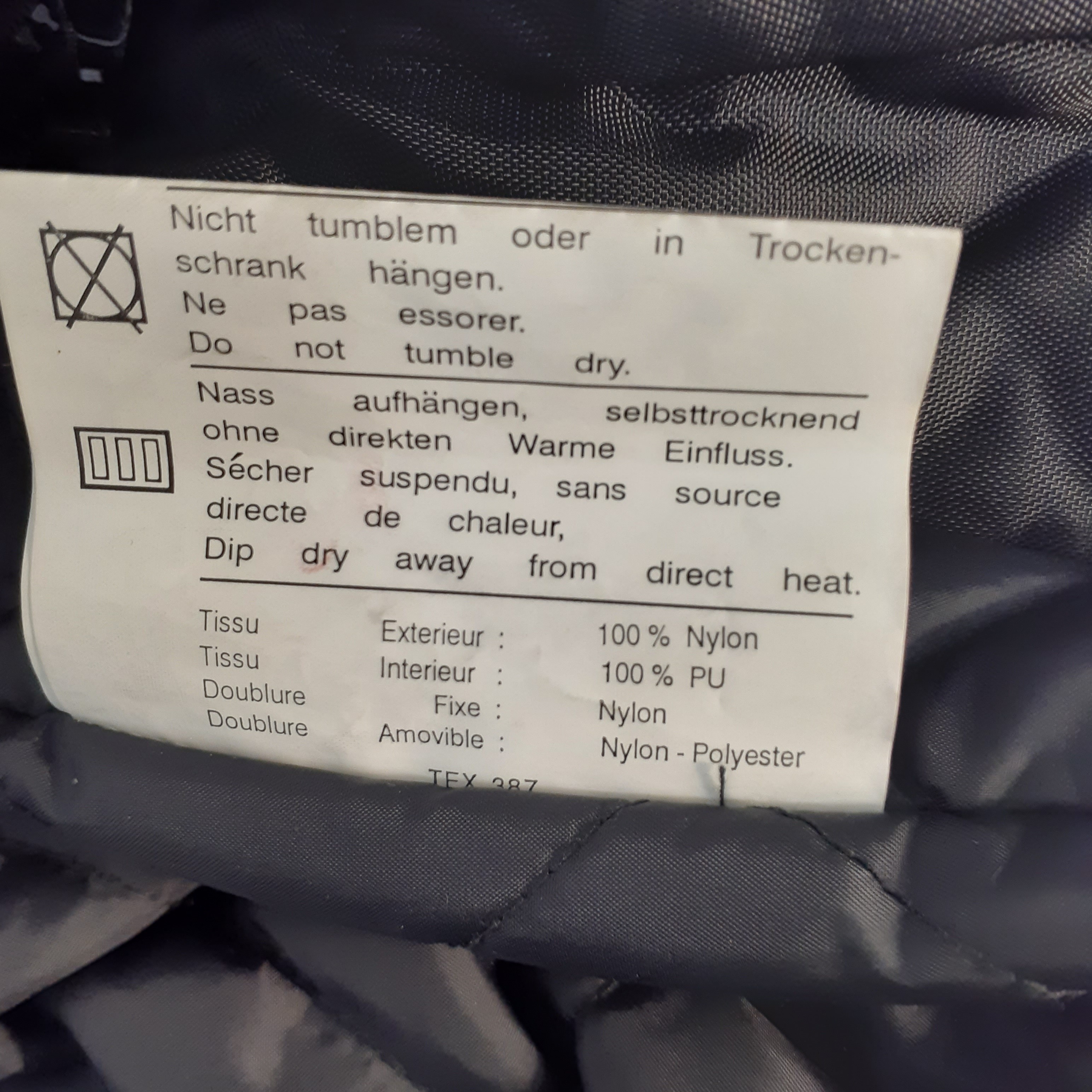 Voir photo 6 de Blouson moto protections coudes et épaules BERING Blouson moto protections coudes et épaules BERING Très bon état reconditionné photo 6