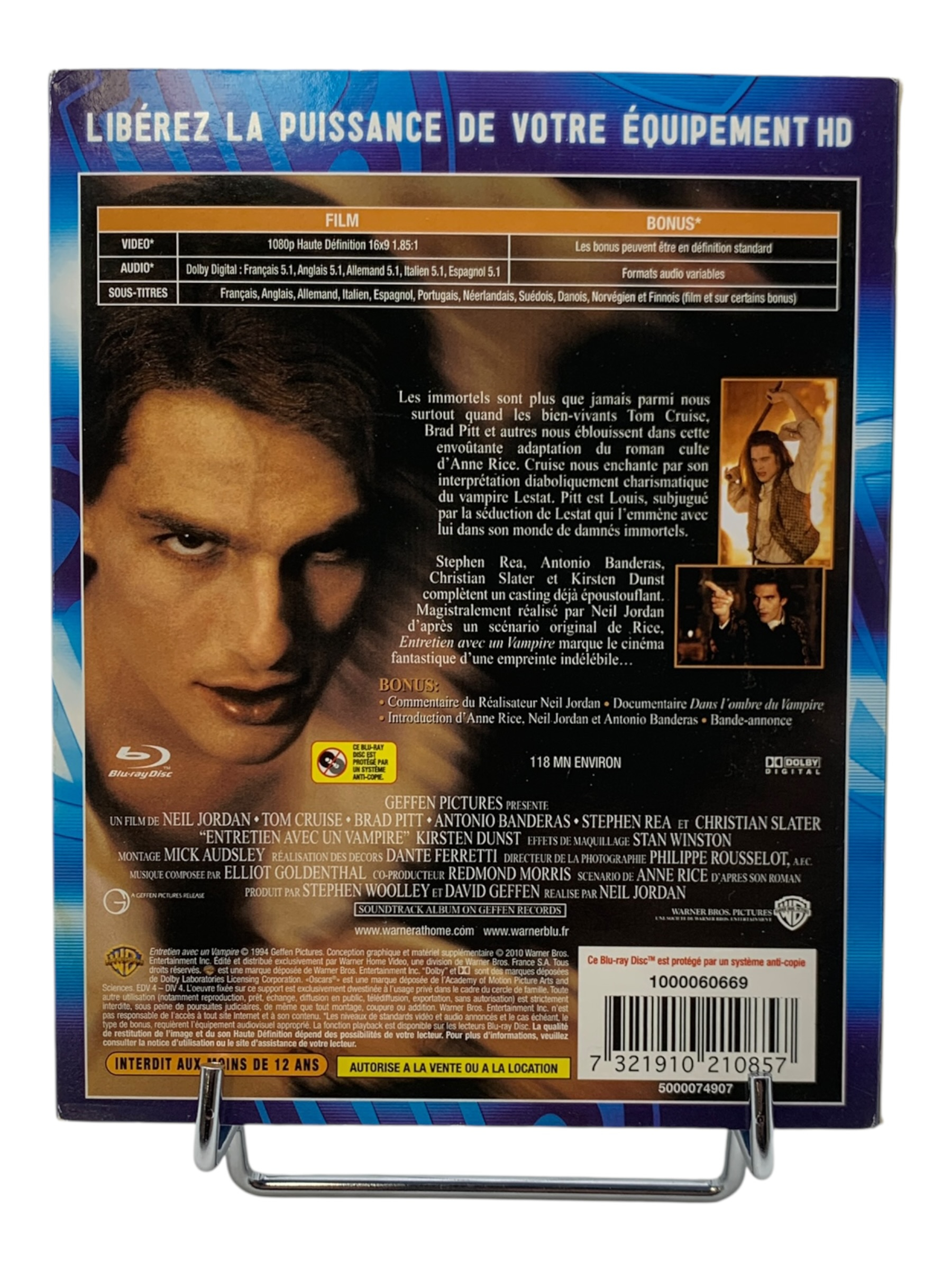 Voir photo 3 de Blu-ray - Entretien avec un vampire Blu-ray - Entretien avec un vampire Très bon état reconditionné photo 3