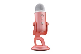 Blue Microphones Yeti - Microphone - USB - aube rose Très bon état Logitech reconditionné disponible sur Darty